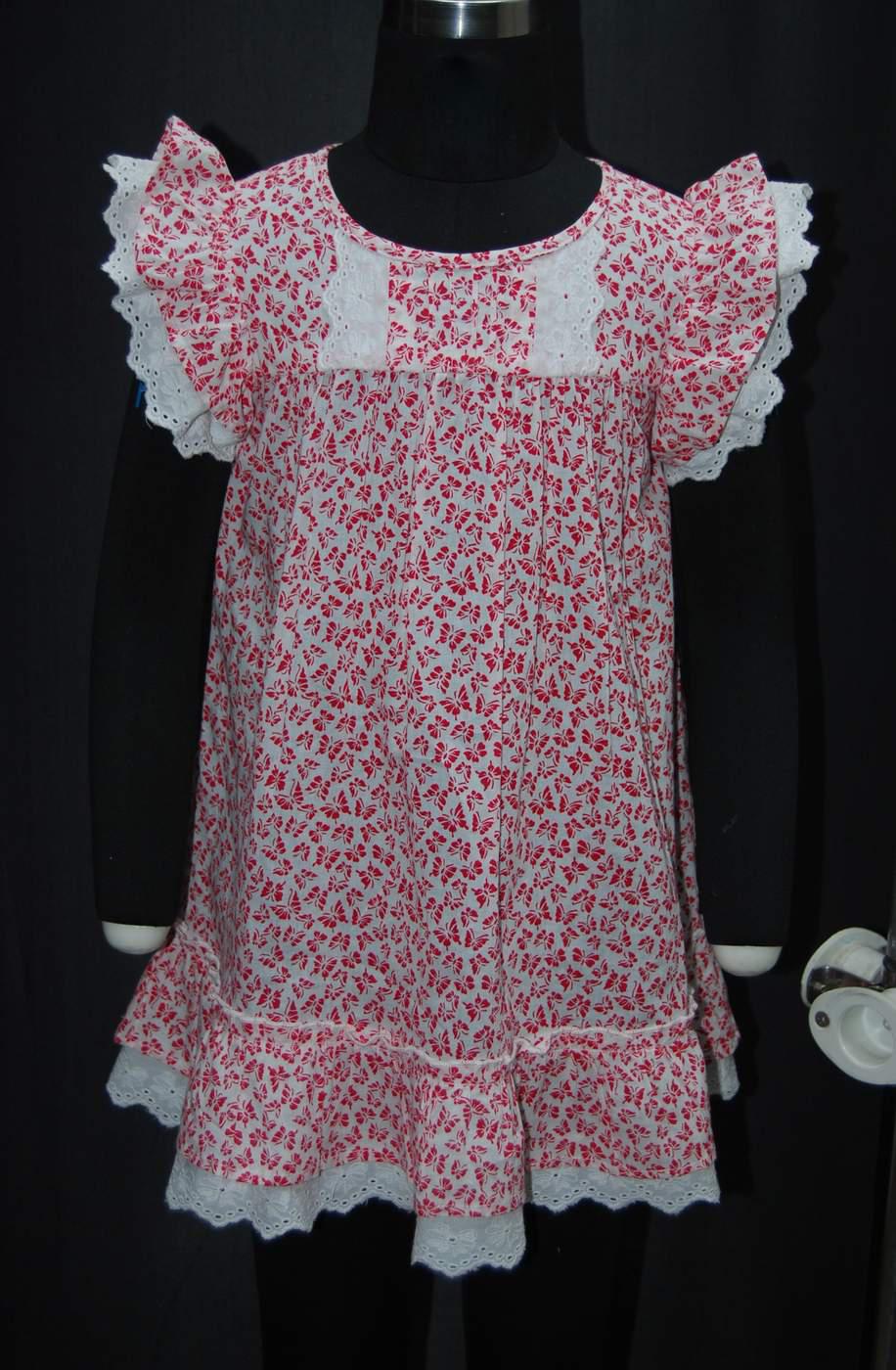 Cotton Dress - Kids Wear-KDR-1376 | CheerSagar.com